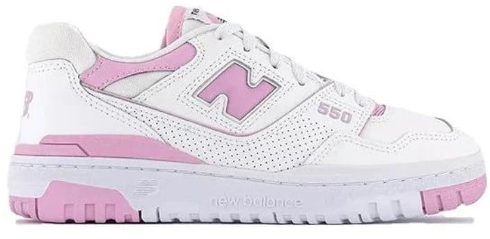 New Balance New Balance 550 White Bubblegum Pink Wit