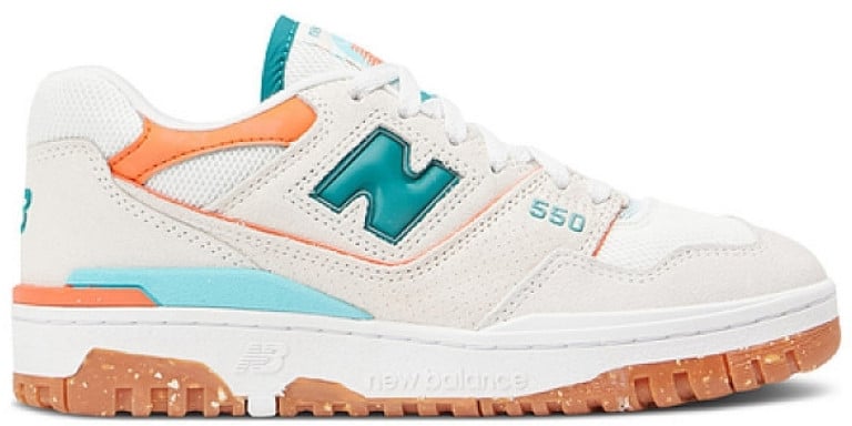 New Balance New Balance 550 Sea Salt Verdigris Groen