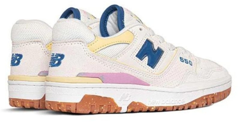 New Balance New Balance 550 Sea Salt Marine Blue Blauw