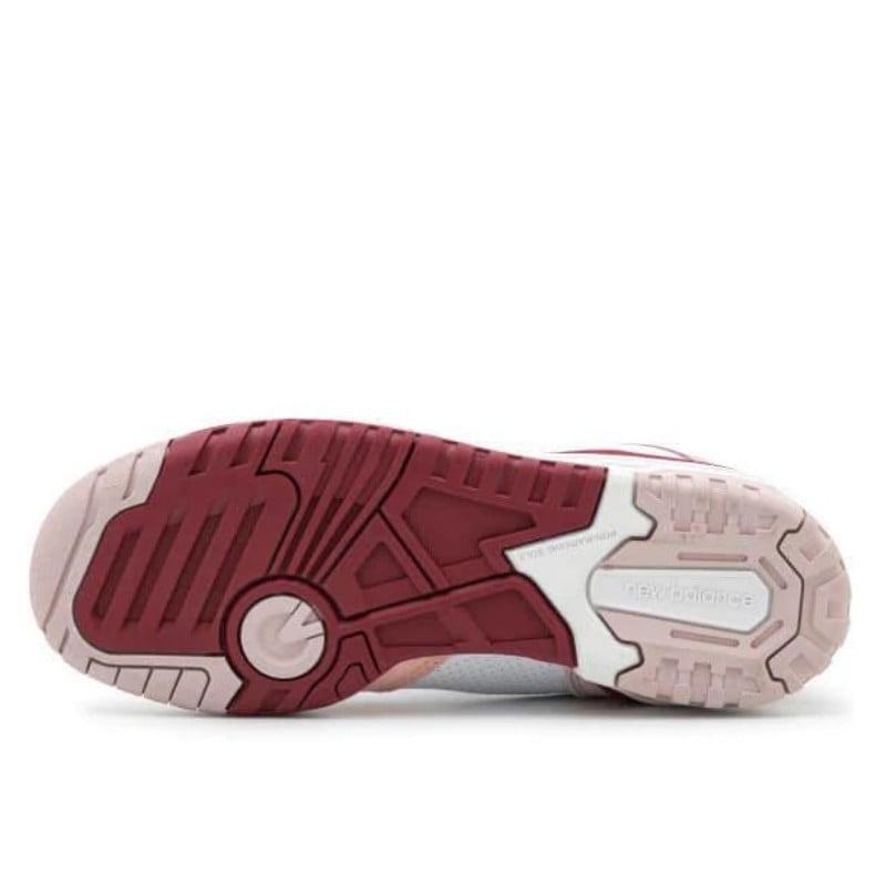 New Balance New Balance 550 White Scarlet Pink Wit