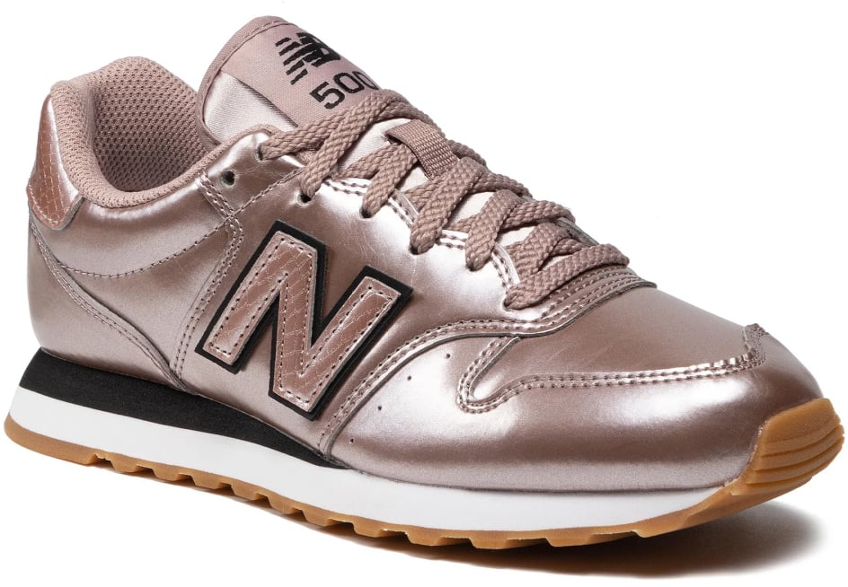 New Balance 500v1 Metallic Pink Sneakers Roze