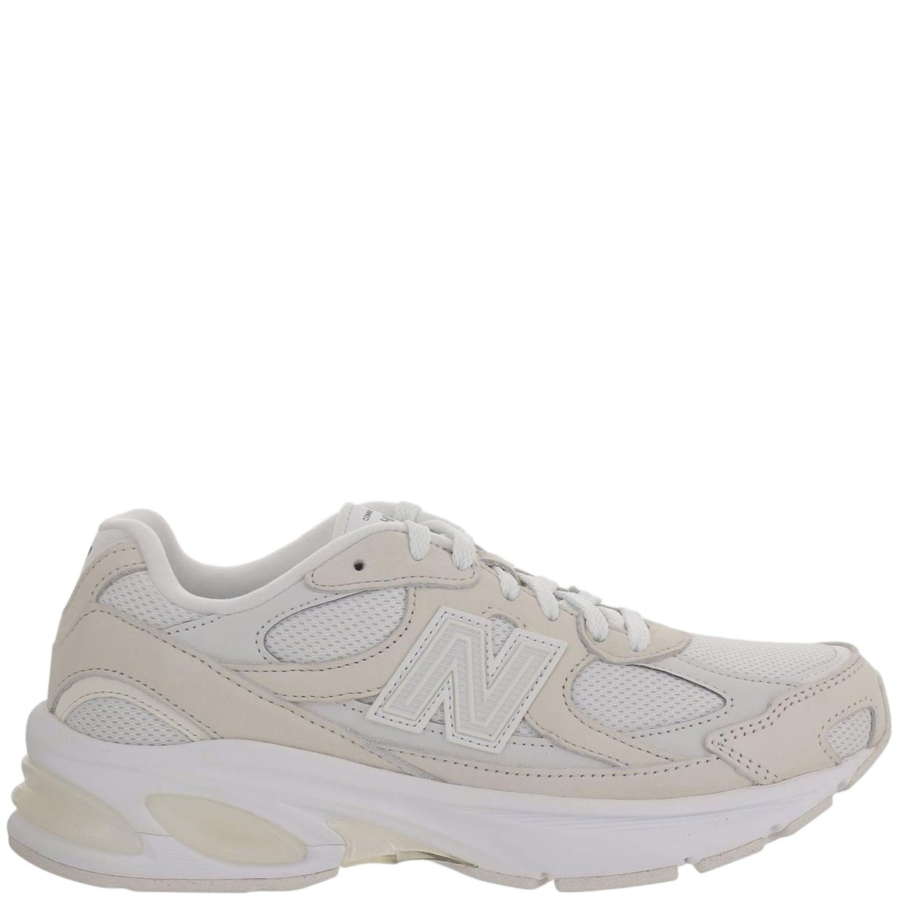 New Balance Panel Design Sneakers With Prominent 'N' Detail And Rubber Sole Neutraal