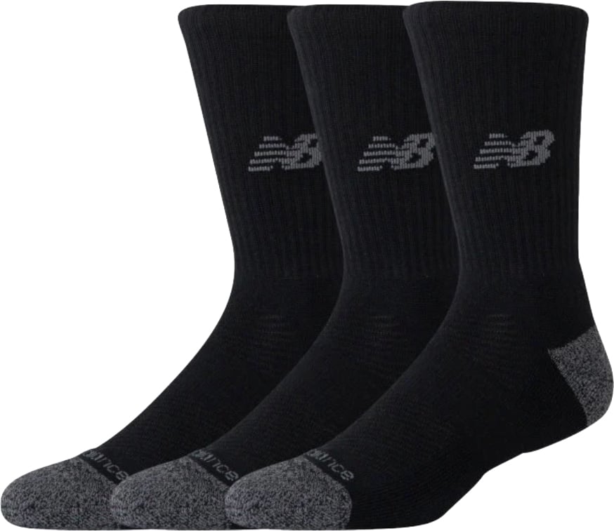 New Balance LAS35203 crew socks black Zwart