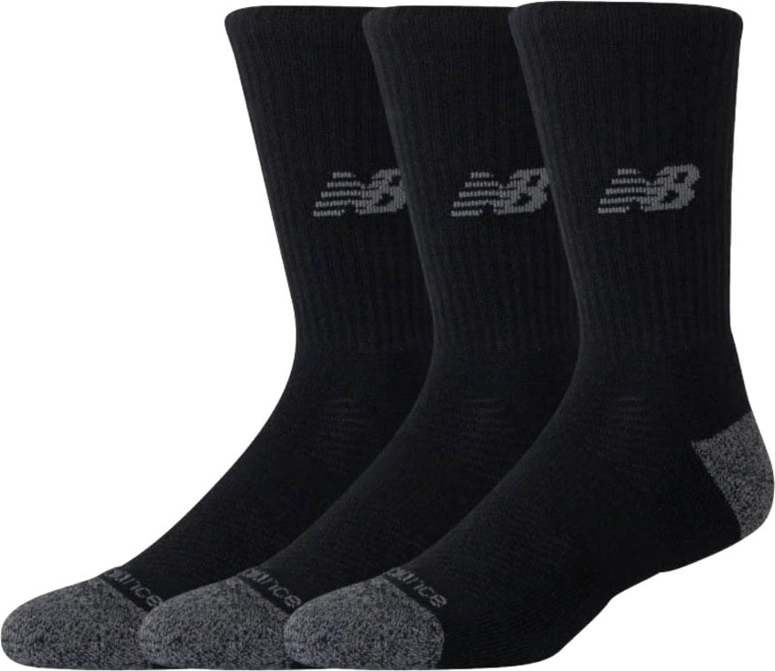 New Balance LAS35203 crew socks black Zwart