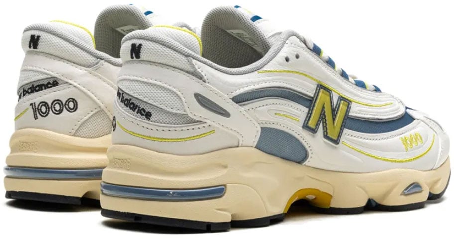 New Balance 1000 Sea Salt Sneakers Wit