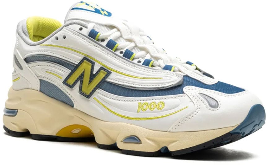 New Balance 1000 Sea Salt Sneakers Wit