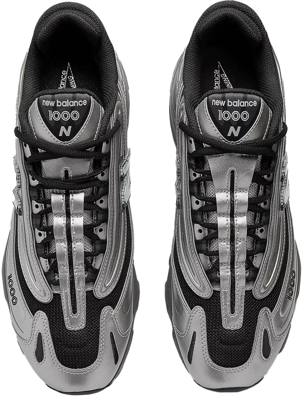 New Balance Sneakers Silver Metallic Zilver