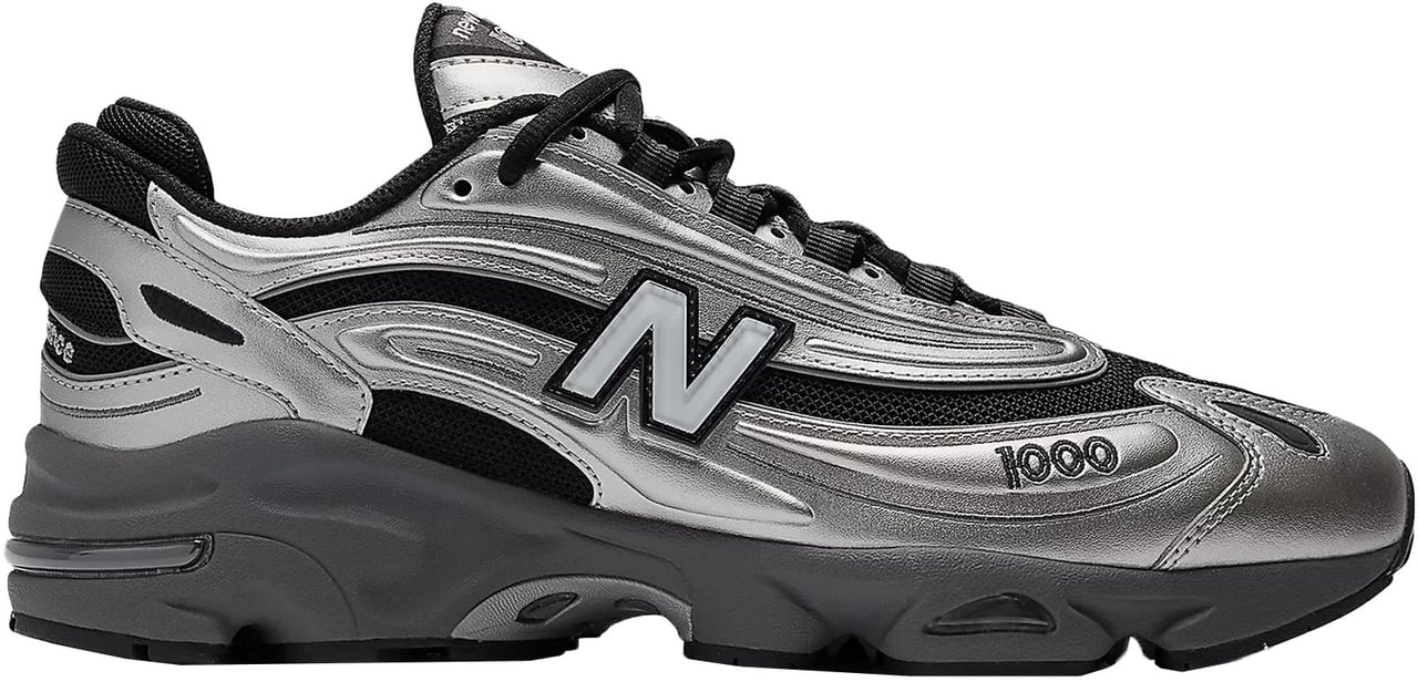 New Balance Sneakers Silver Metallic Zilver