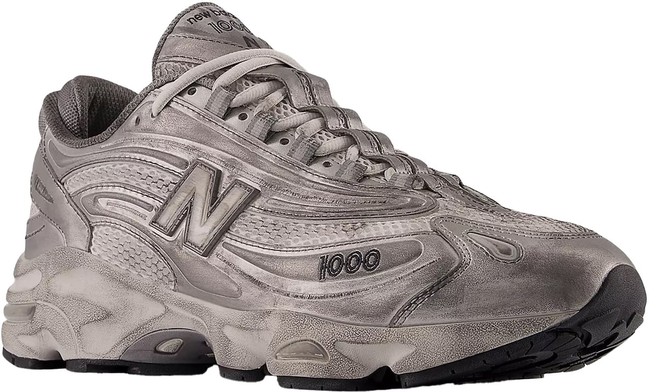 New Balance Sneakers Silver Metallic Zilver