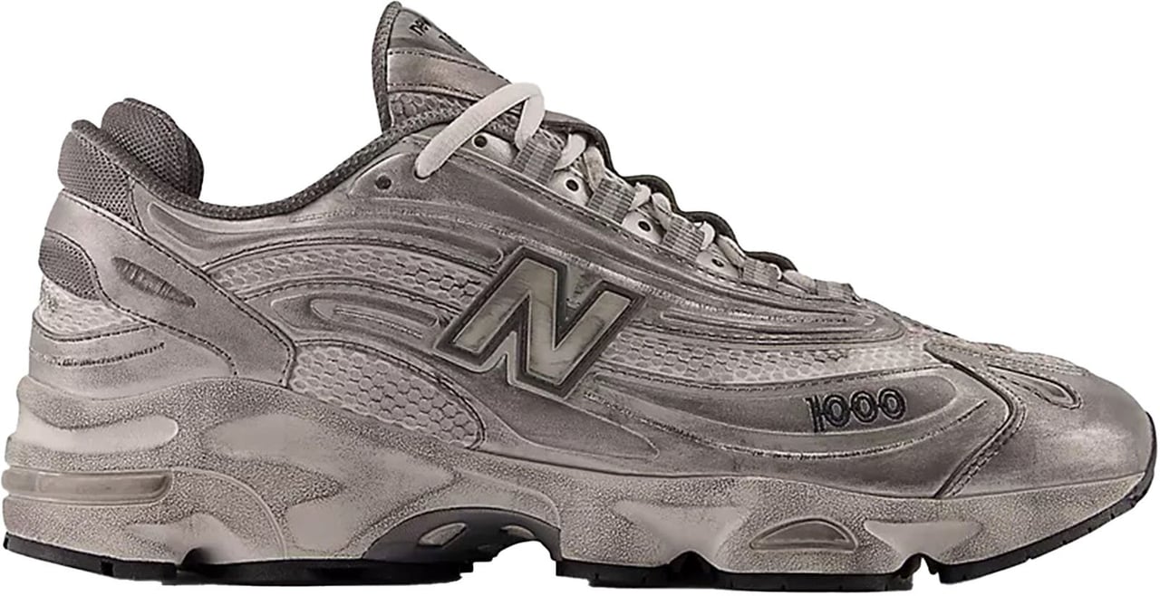 New Balance Sneakers Silver Metallic Zilver