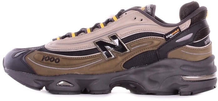 New Balance Sneakers Black Green Zwart