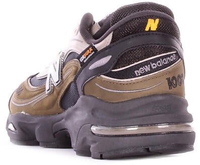 New Balance Sneakers Black Green Zwart