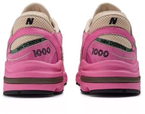 New Balance New Balance 1000 Tan Pink Green Roze