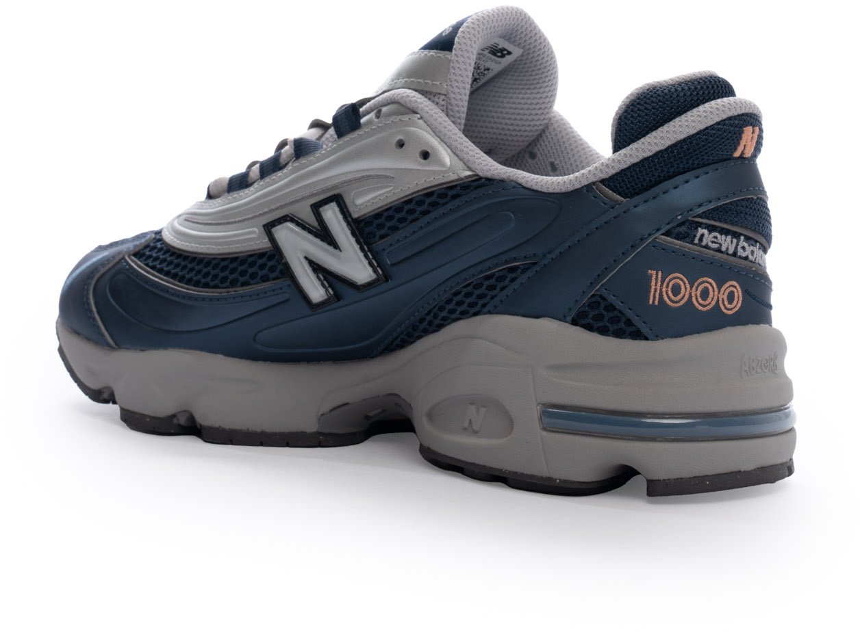 New Balance Sneakers Deep Oceandark Silver Divers