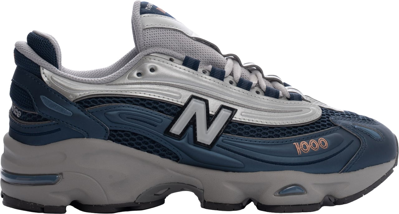 New Balance Sneakers Deep Oceandark Silver Divers