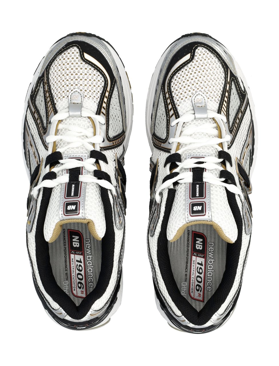 New Balance Open Mesh Technical Sneakers Wit