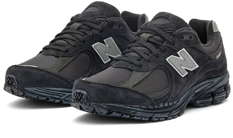 New Balance New Balance 2002R Vintage Black Grey Zwart