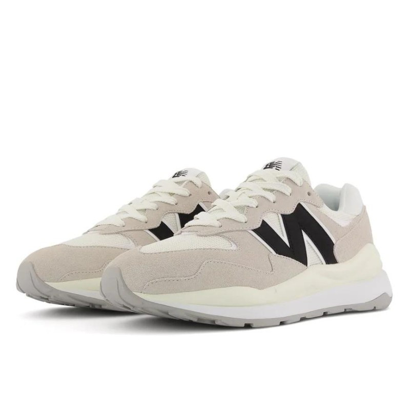 New Balance New Balance 57/40 Sea Salt White Black Grijs