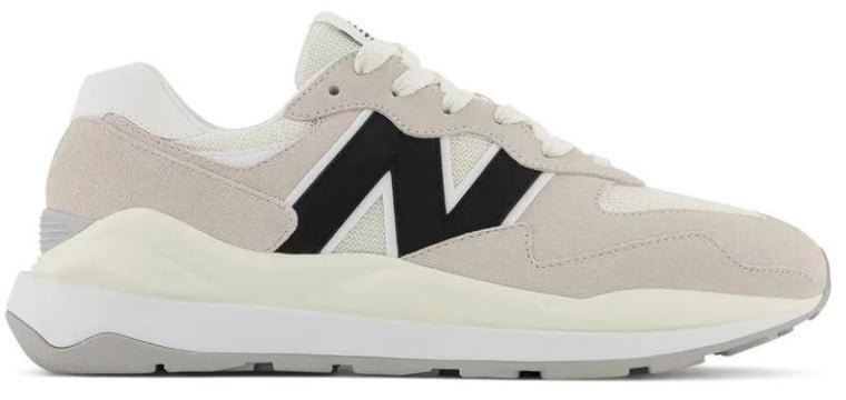 New Balance New Balance 57/40 Sea Salt White Black Grijs