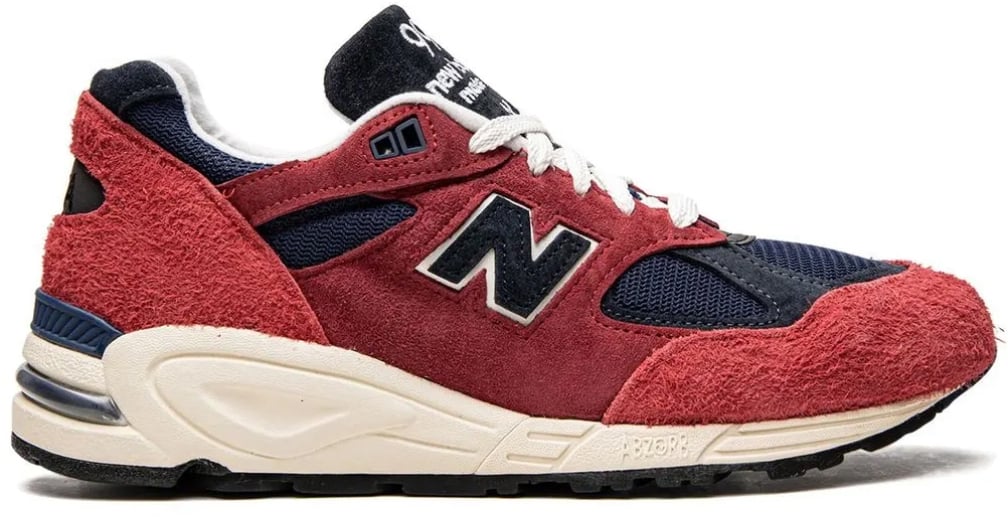 New Balance 990v2 Made In Usa Teddy Santis Sneakers Rood