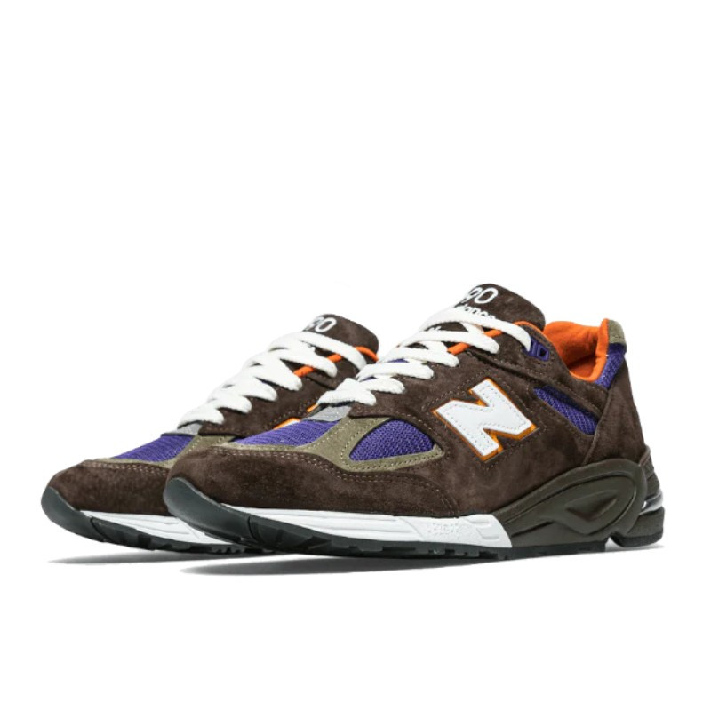 New Balance New Balance 990 V2 Made In Usa Brown Purple Paars