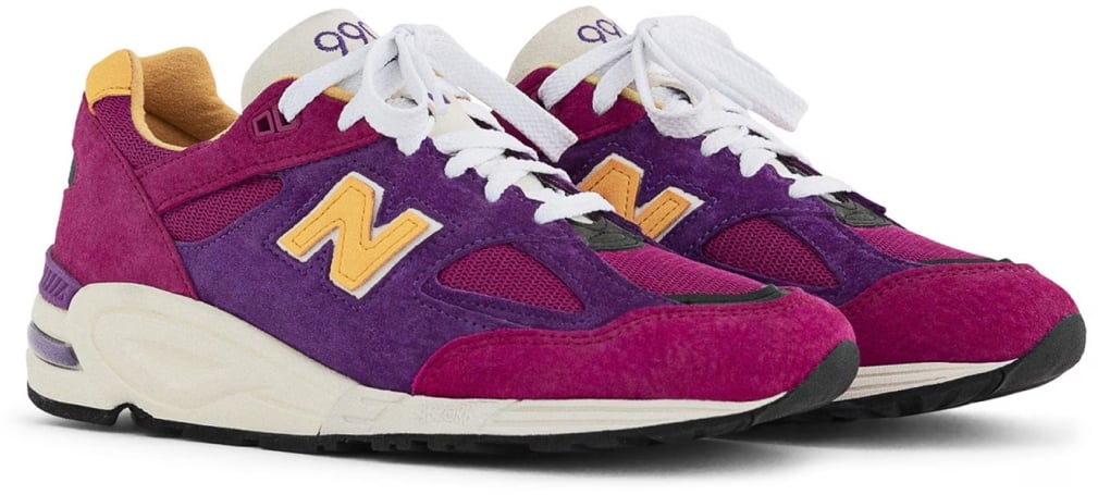 New Balance 990v2 Made In Usa X Teddy Santis Sneakers Paars