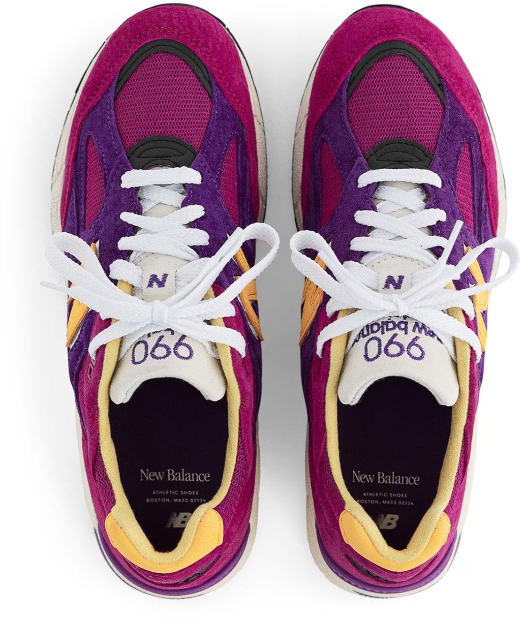 New Balance 990v2 Made In Usa X Teddy Santis Sneakers Paars