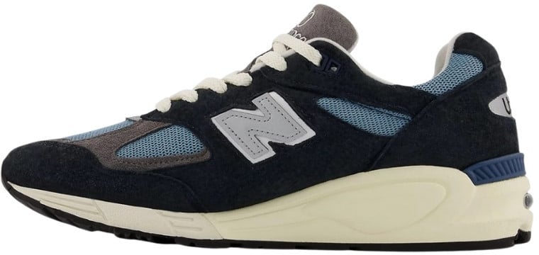 New Balance New Balance 990 V2 MiUSA Teddy Santis Navy Castlerock Blauw