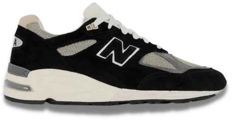 New Balance New Balance 990 V2 MiUSA Black True Camo Zwart