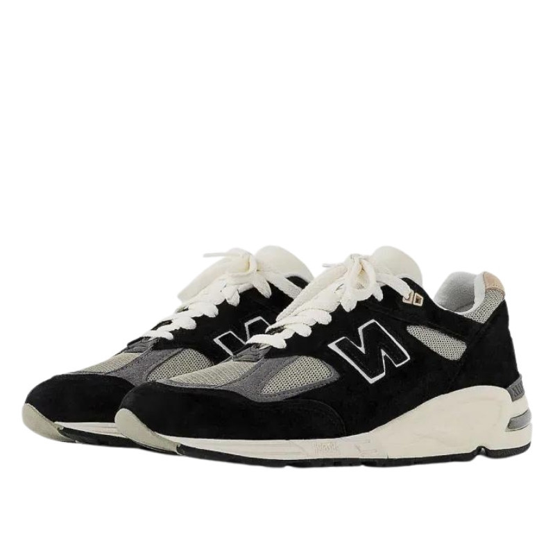 New Balance New Balance 990 V2 MiUSA Black True Camo Zwart