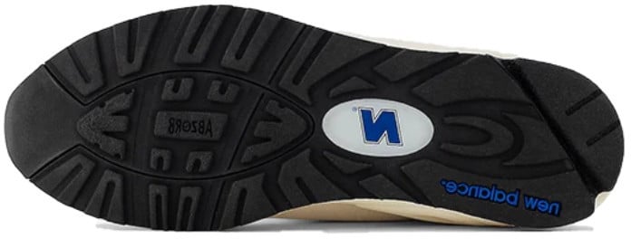 New Balance New Balance 990 v2 Made In USA White Blue Grijs