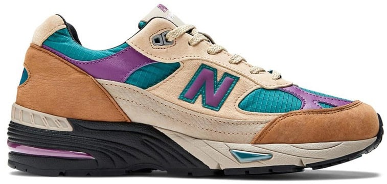New Balance New Balance 991 MiUK Palace Teal Bruin