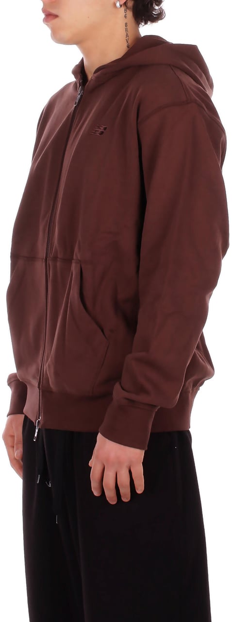 New Balance Sweaters Brown Bruin