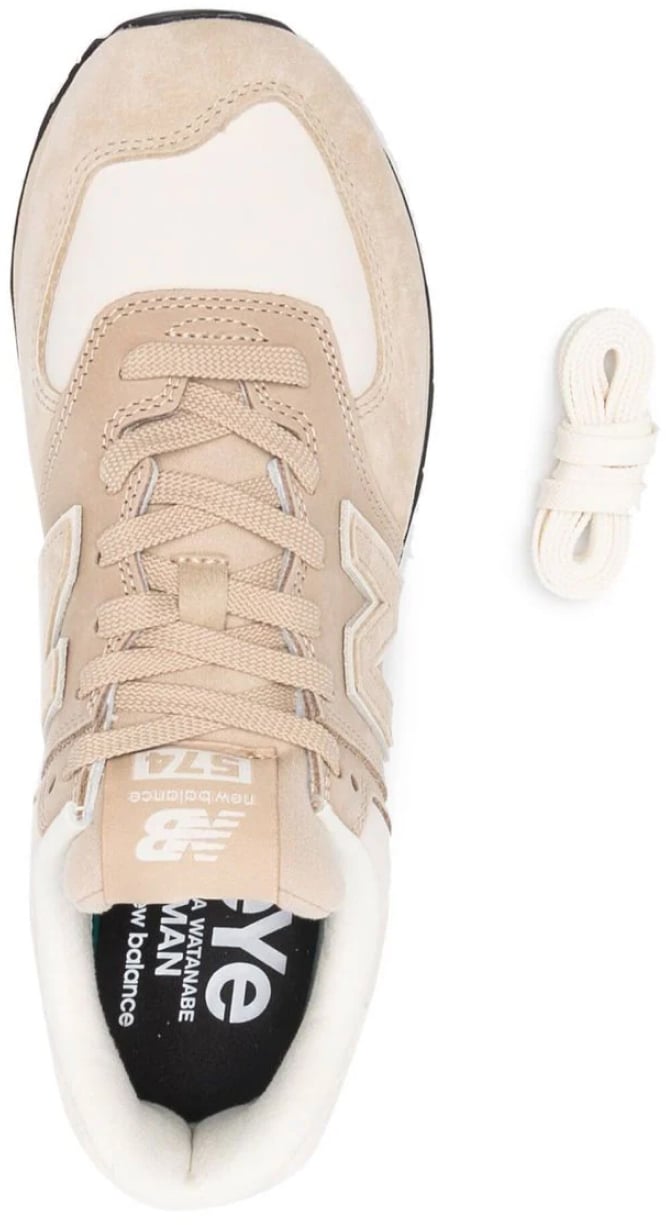 New Balance Junya Watanabe Man X Nb 574 Sneakers Beige