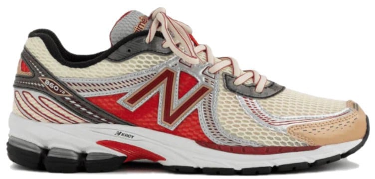 New Balance New Balance 860 V2 Aime Leon Dore Red Grijs