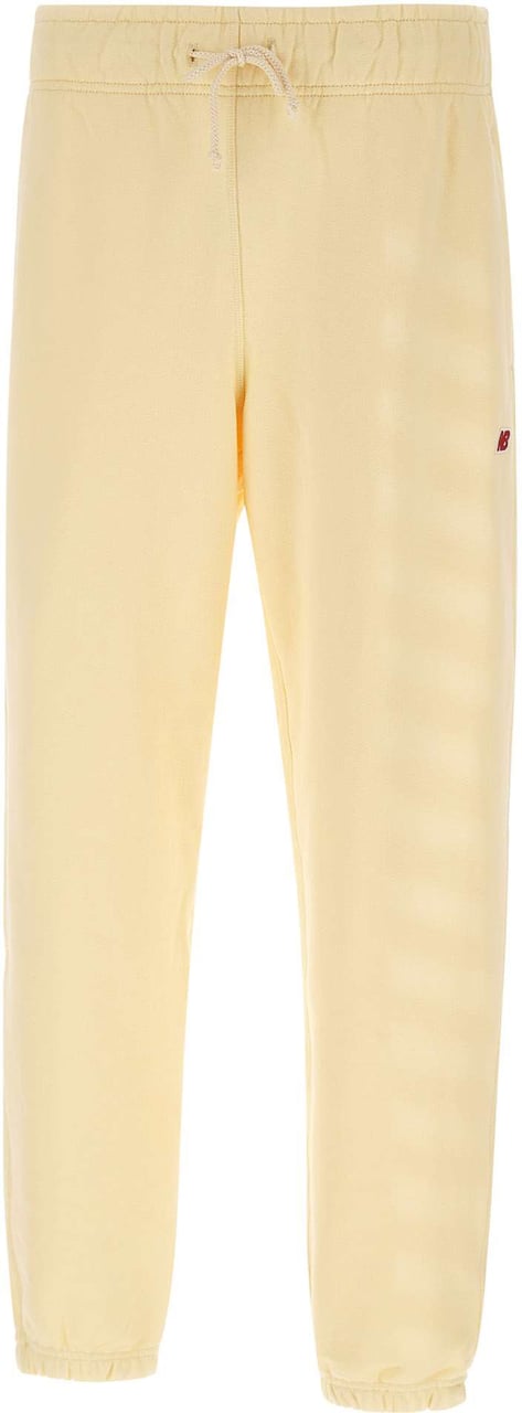 New Balance Trousers Beige Beige