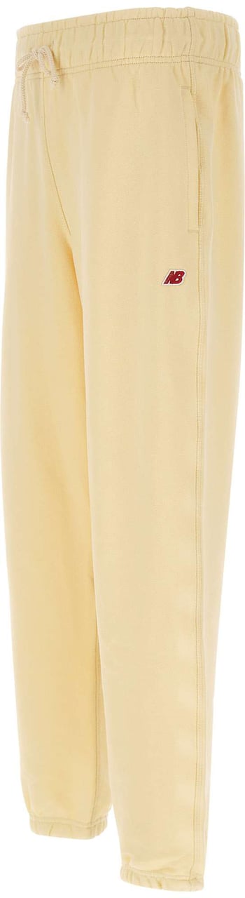 New Balance Trousers Beige Beige