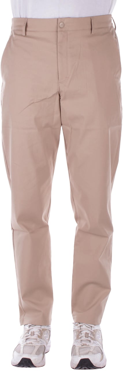 New Balance Trousers Beige Beige