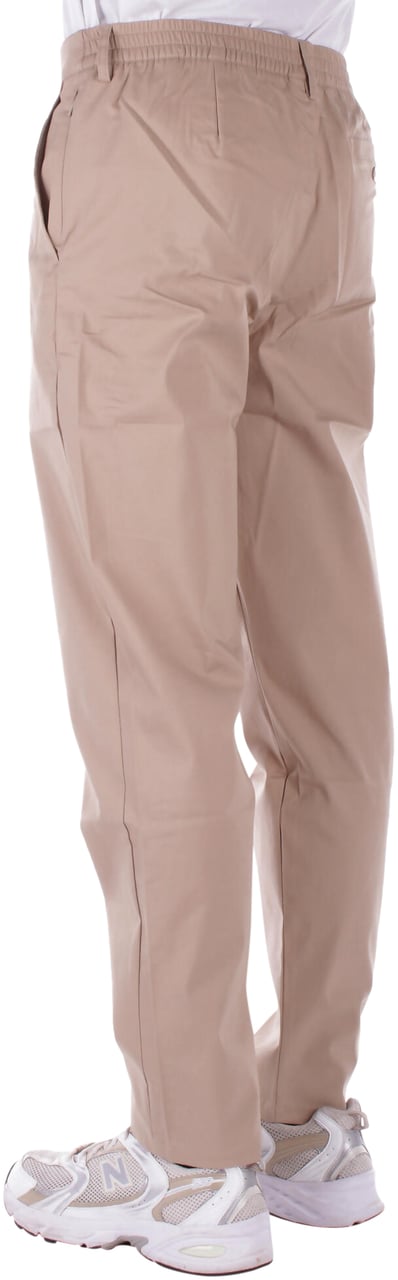 New Balance Trousers Beige Beige