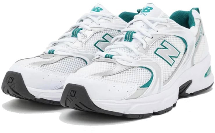 New Balance New Balance MR 530 White Silver Metallic Green Wit