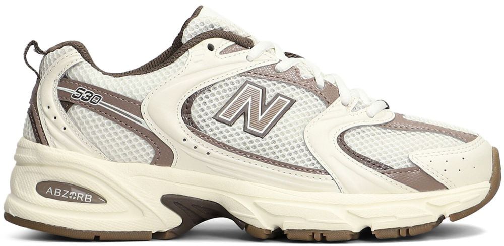 New Balance Sneakers Cream Wit