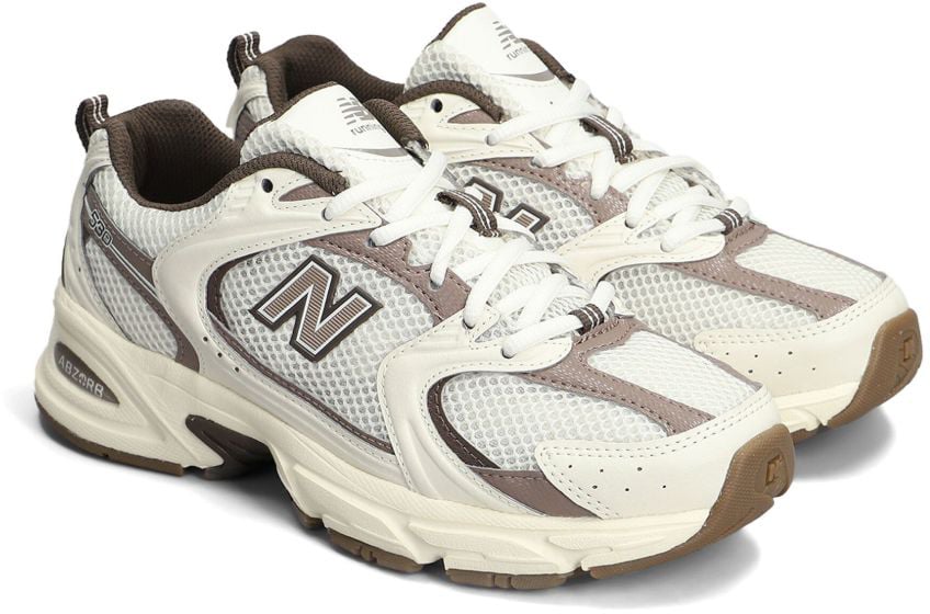 New Balance Sneakers Cream Wit