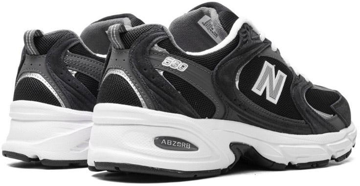 New Balance New Balance 530 Classic Black Grey Zwart