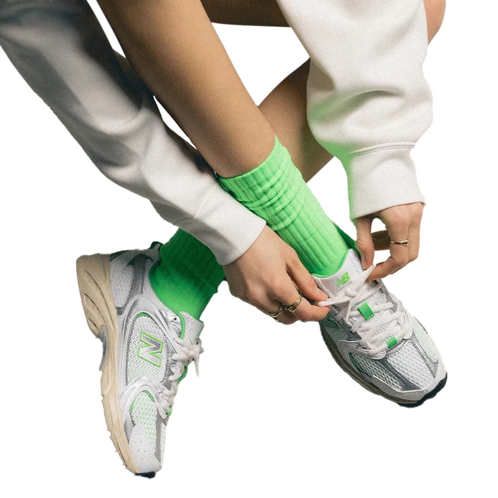 New Balance New Balance 530 EC Sneaker Wit Groen Groen