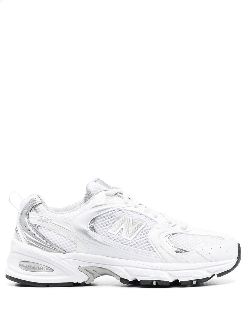 New Balance Sneakers Silver Zilver