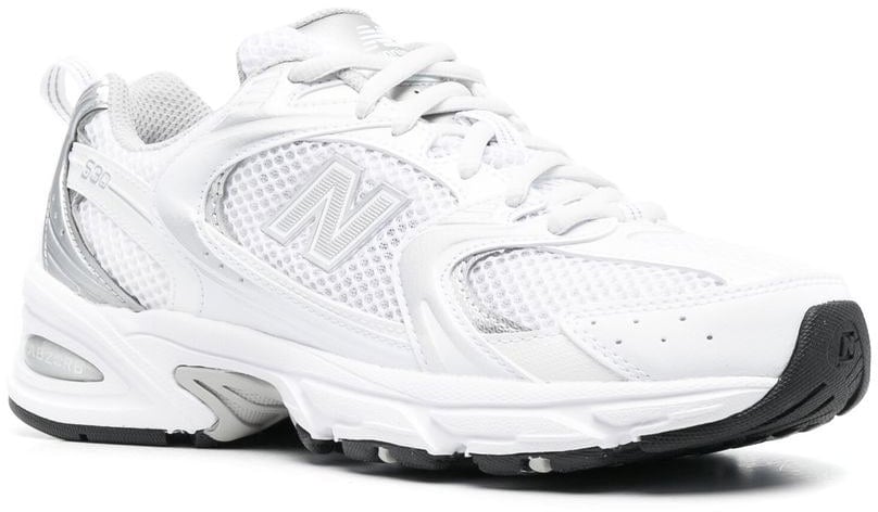 New Balance Sneakers Silver Zilver