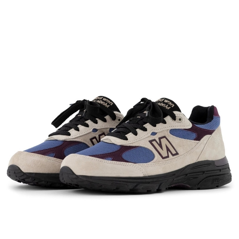 New Balance New Balance 993 Aime Leon Dore Taupe Blauw