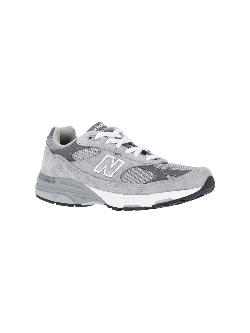 New Balance Grey 993 Suede Mesh Sneakers Grijs