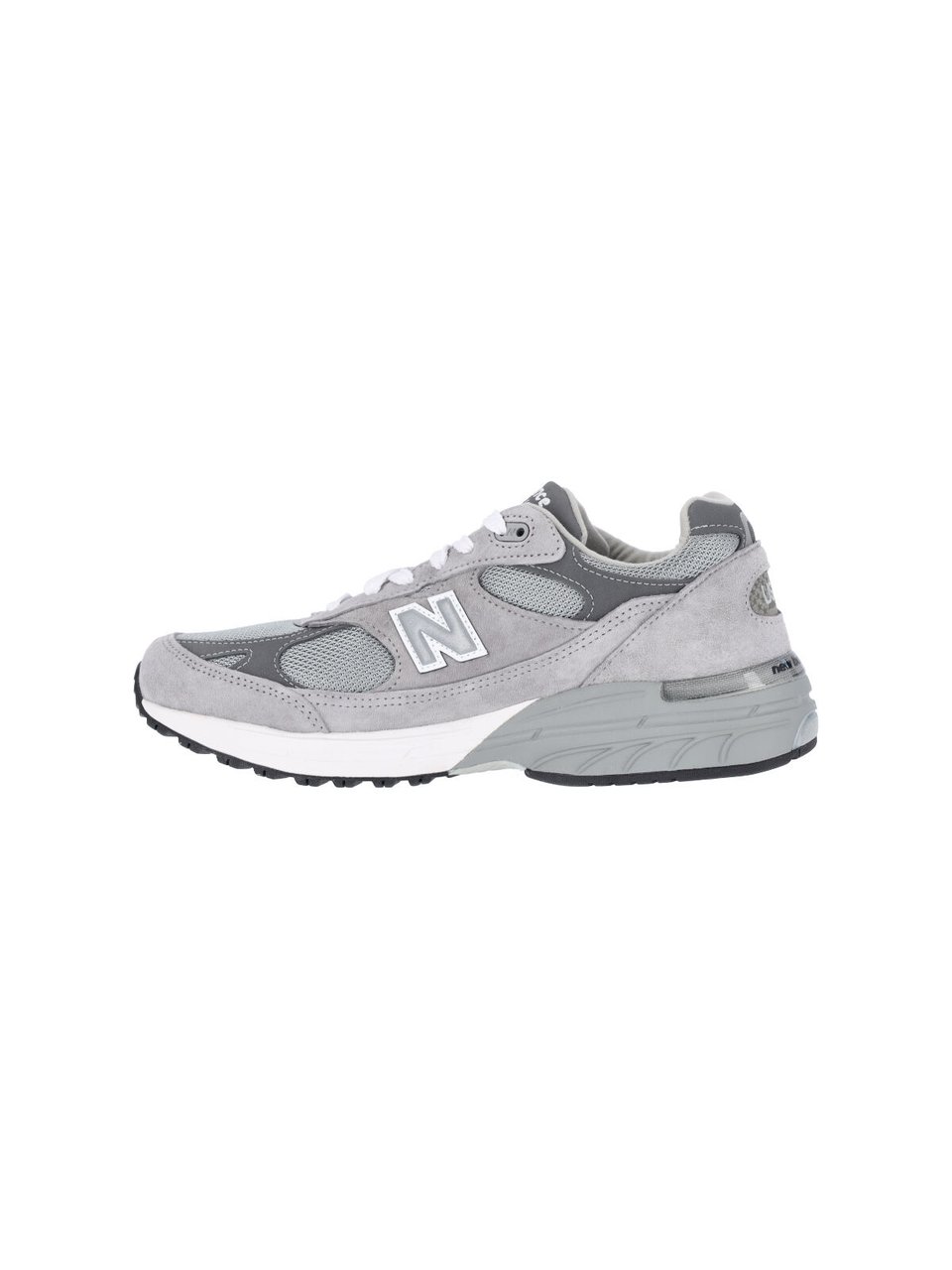 New Balance Grey 993 Suede Mesh Sneakers Grijs