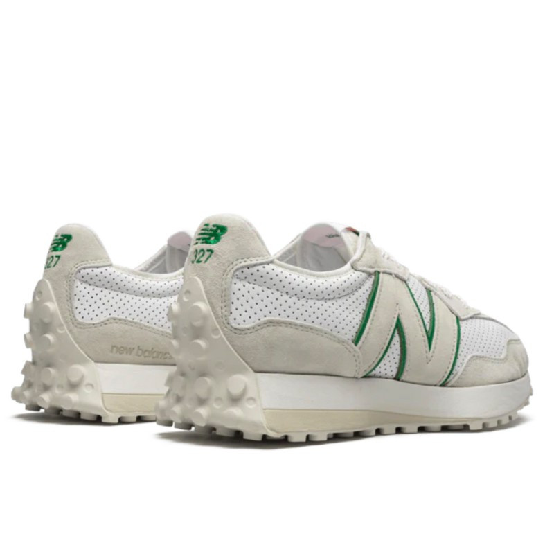 New Balance New Balance 327 Casablanca Green Logo Wit
